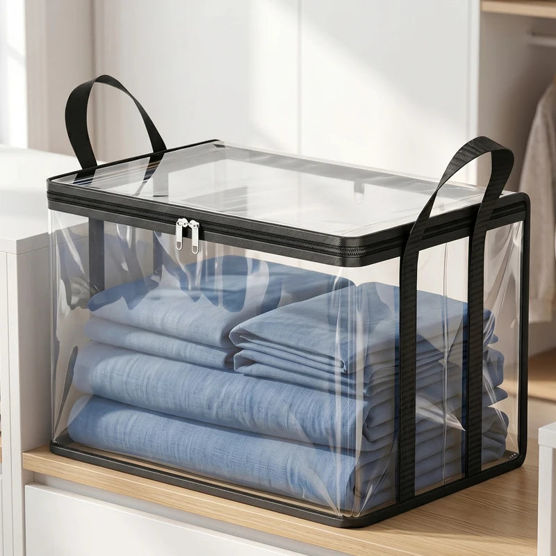 Clear Storage Box for Home Organization