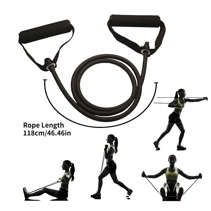 Home Fitness Resistance Bands with Handles
