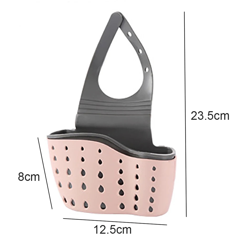 Adjustable Kitchen Sink Drain Basket Holder