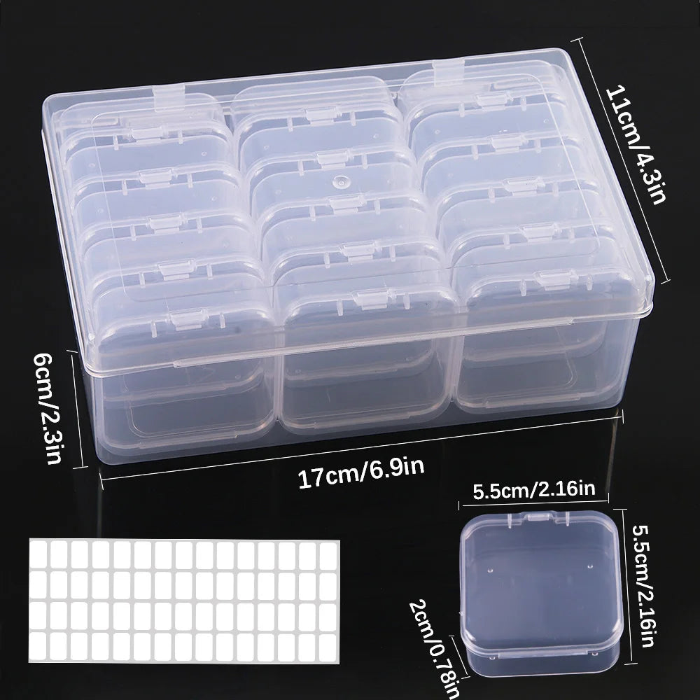 Multifunctional Diamond Painting & Jewelry Storage Box