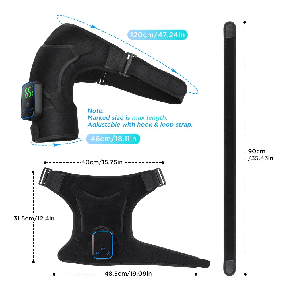 Heated Shoulder Massager with App Control