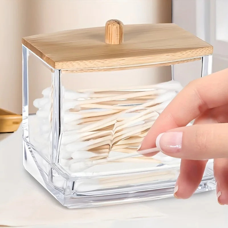 Cotton Swab & Toothpick Storage Box