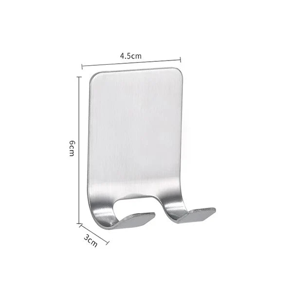 Stainless Steel Wall-Mounted Razor Holder