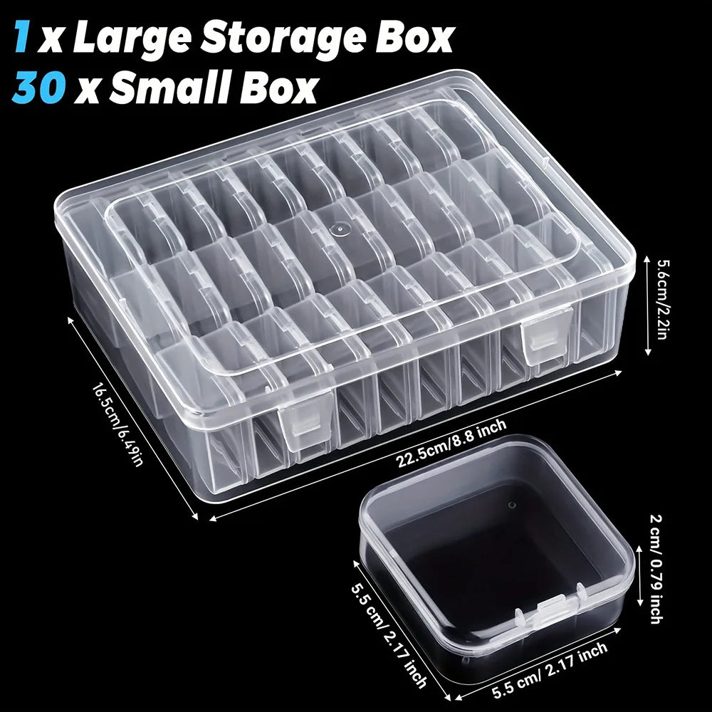Multifunctional Diamond Painting & Jewelry Storage Box
