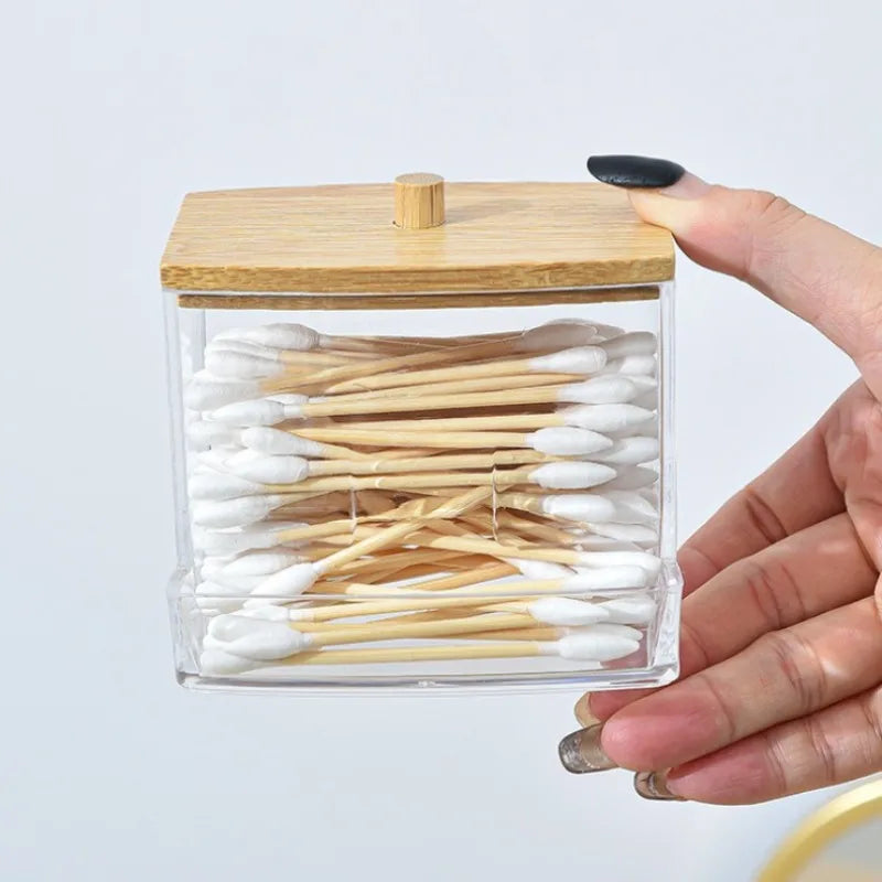 Cotton Swab & Toothpick Storage Box