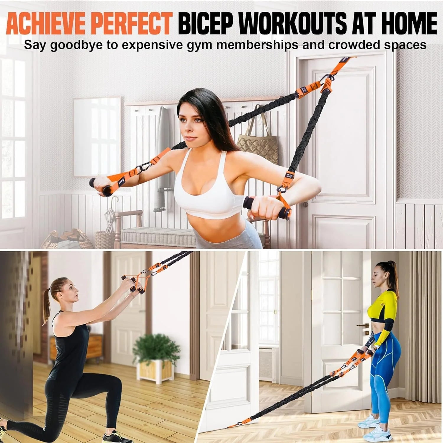 Resistance Stretch Bands for Pull-Ups and Training