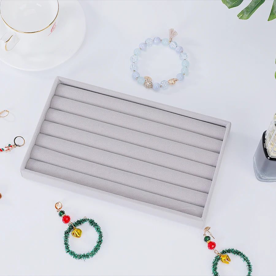 Flocking Jewelry Storage Tray