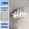 No-Drill Wall Mounted Bathroom Shelf