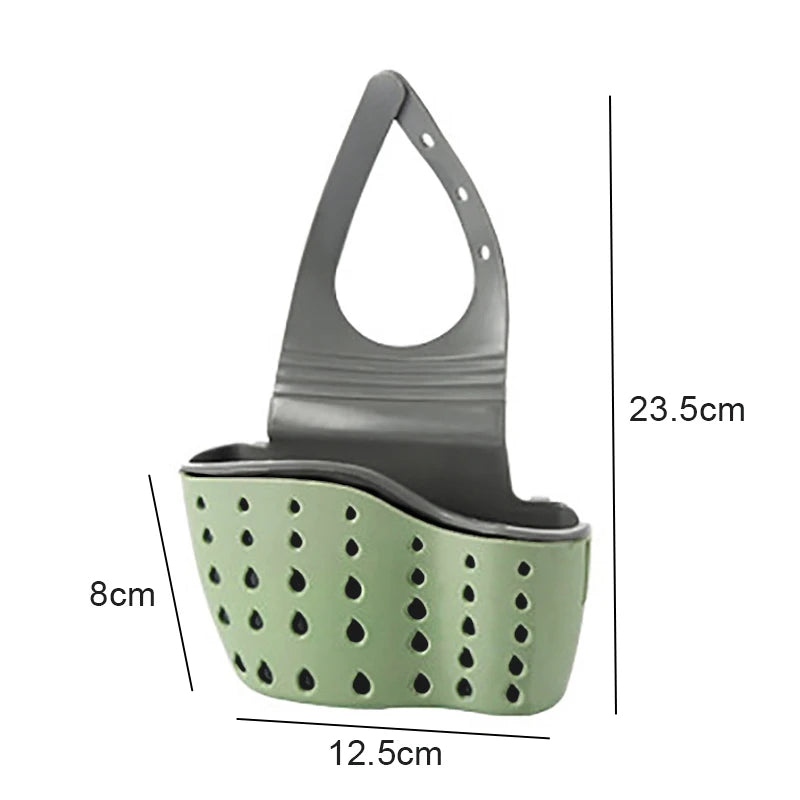 Adjustable Kitchen Sink Drain Basket Holder