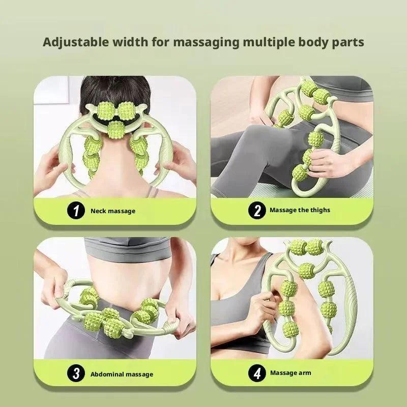 9-Roller Leg & Muscle Massager