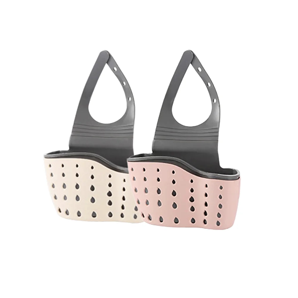 Adjustable Kitchen Sink Drain Basket Holder
