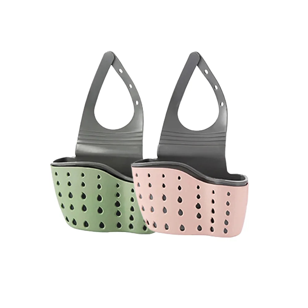 Adjustable Kitchen Sink Drain Basket Holder