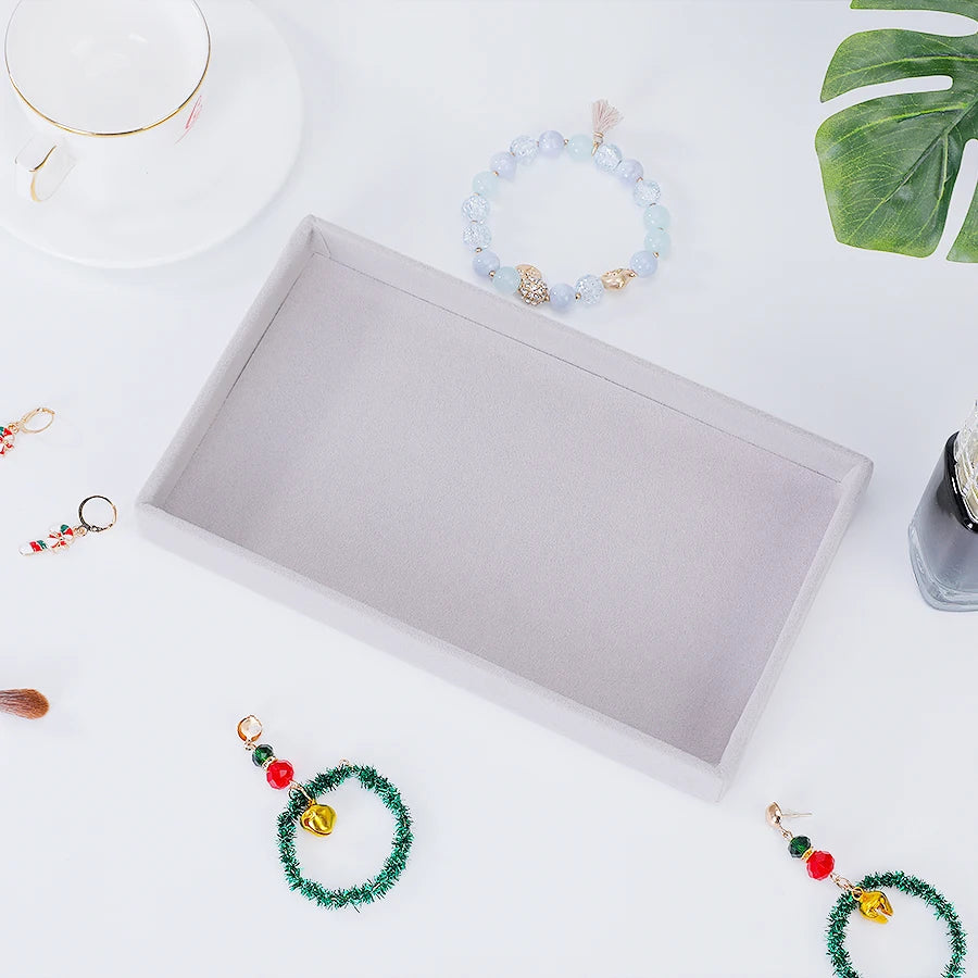 Flocking Jewelry Storage Tray