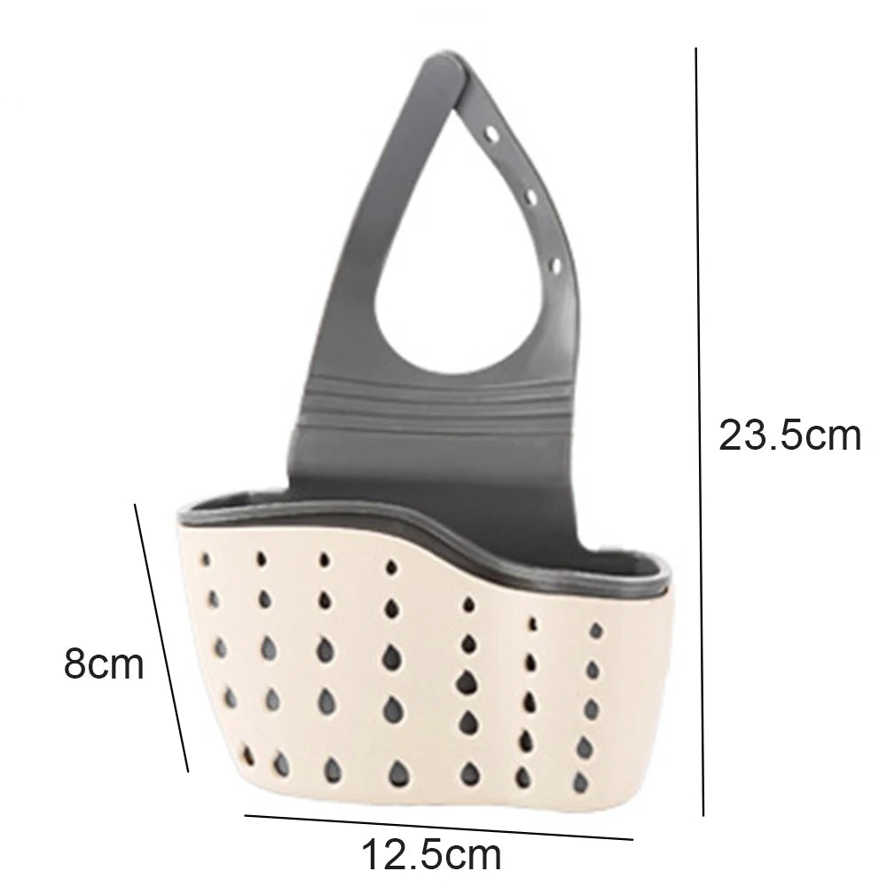 Adjustable Kitchen Sink Drain Basket Holder