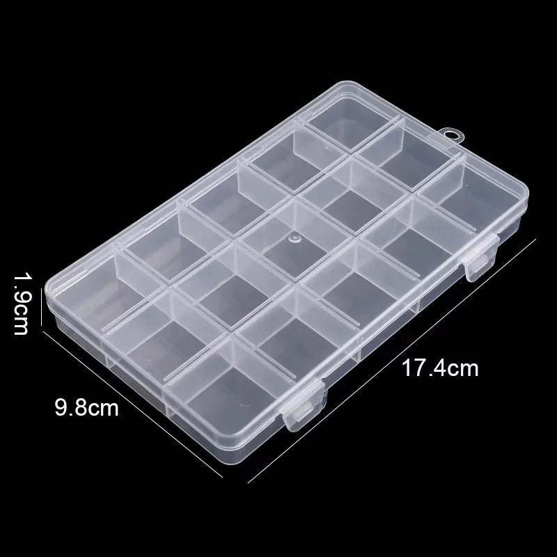 28-Compartment Bead & Jewelry Organizer Box