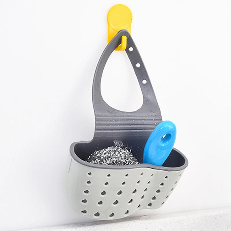 Adjustable Kitchen Sink Drain Basket Holder