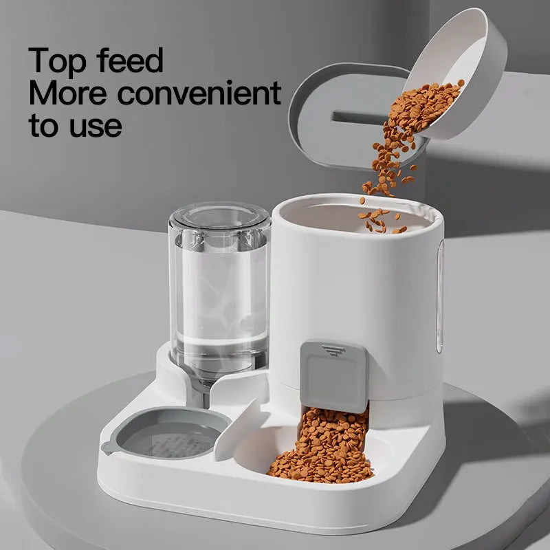Automatic Pet Feeder and Waterer