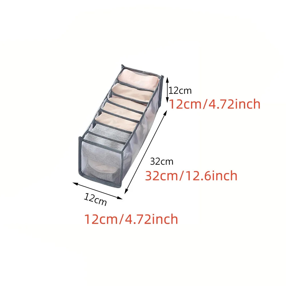 Multi-Grid Underwear Storage Organizer