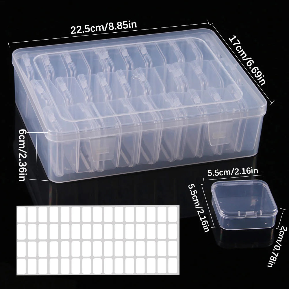 Multifunctional Diamond Painting & Jewelry Storage Box