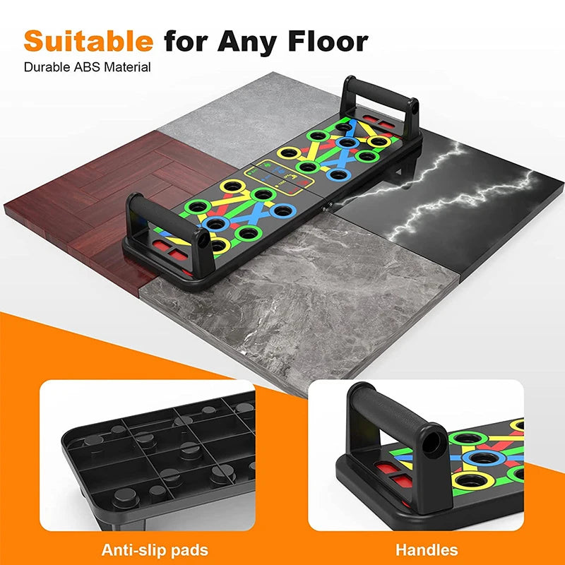 Multi-Function Push-Up Board for Home Workouts