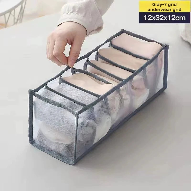Multi-Grid Underwear Storage Organizer