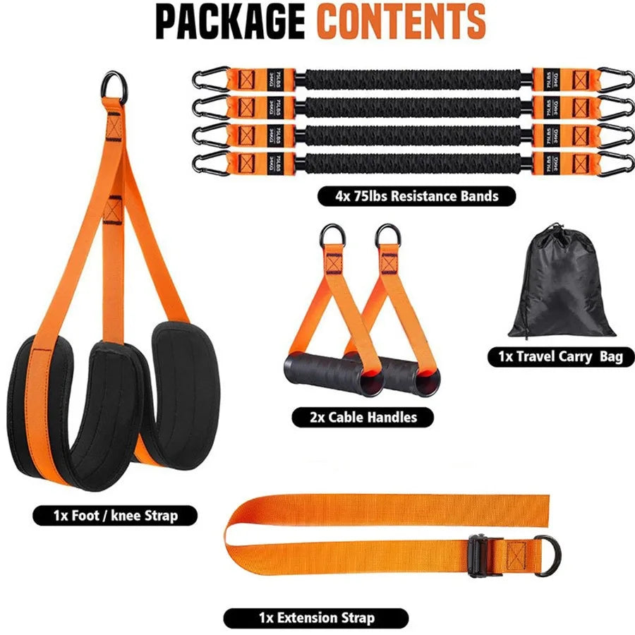Resistance Stretch Bands for Pull-Ups and Training