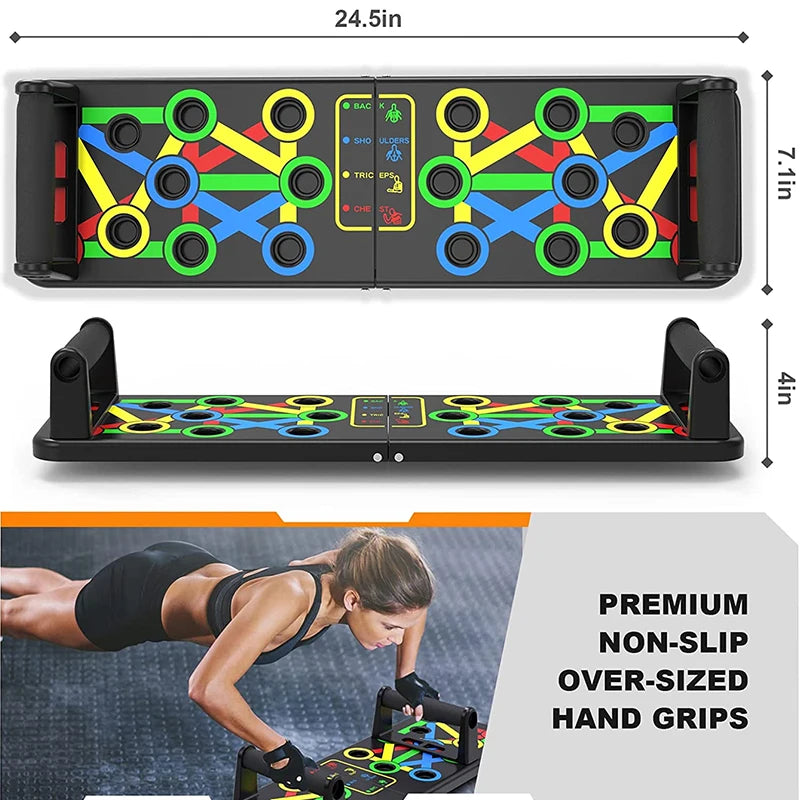 Multi-Function Push-Up Board for Home Workouts