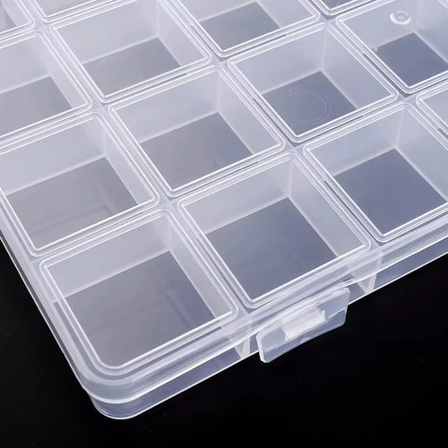 28-Compartment Bead & Jewelry Organizer Box