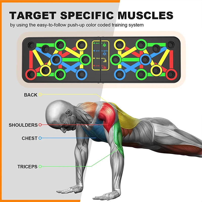 Multi-Function Push-Up Board for Home Workouts