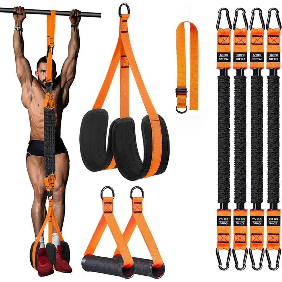Resistance Stretch Bands for Pull-Ups and Training