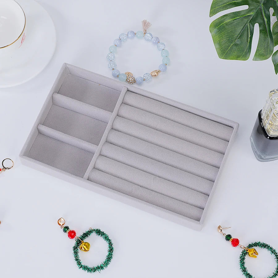 Flocking Jewelry Storage Tray