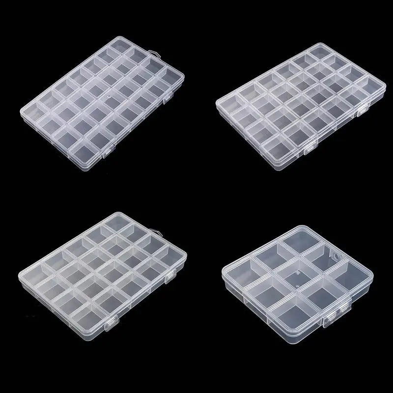 28-Compartment Bead & Jewelry Organizer Box