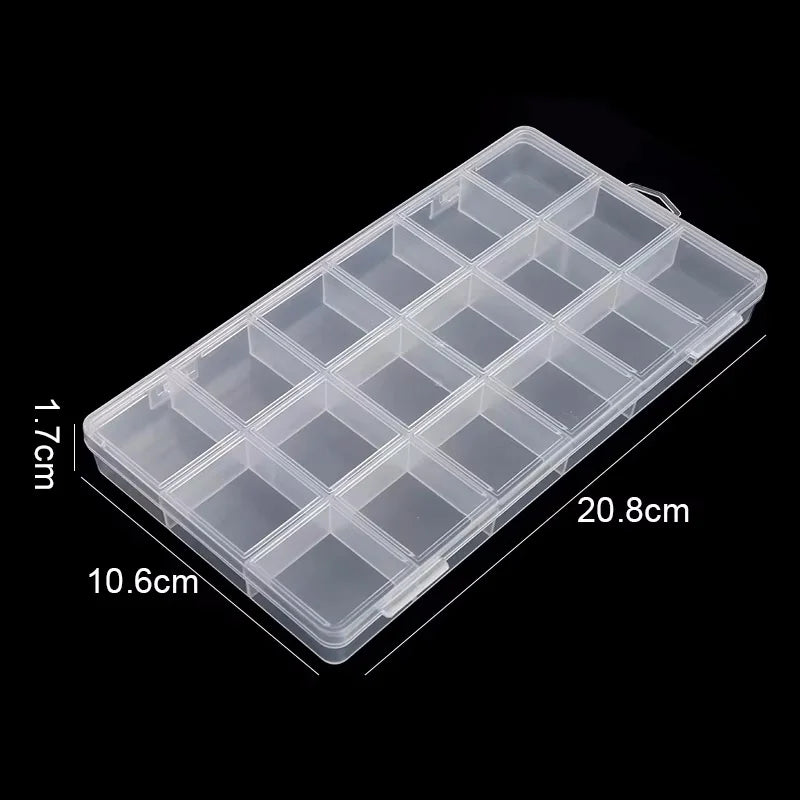 28-Compartment Bead & Jewelry Organizer Box