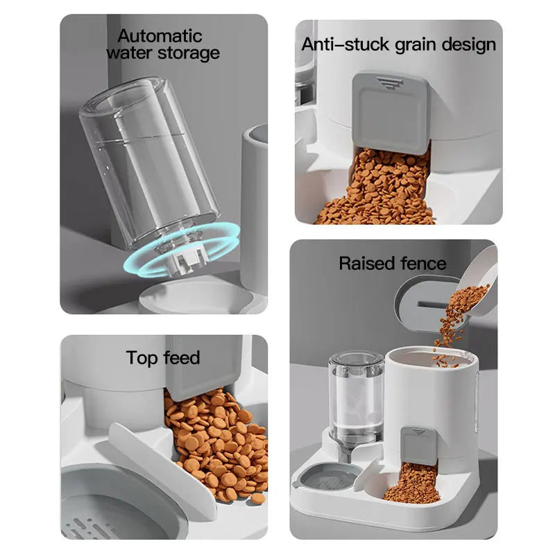 Automatic Pet Feeder and Waterer