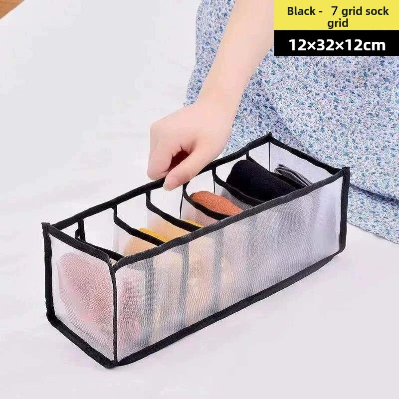 Multi-Grid Underwear Storage Organizer