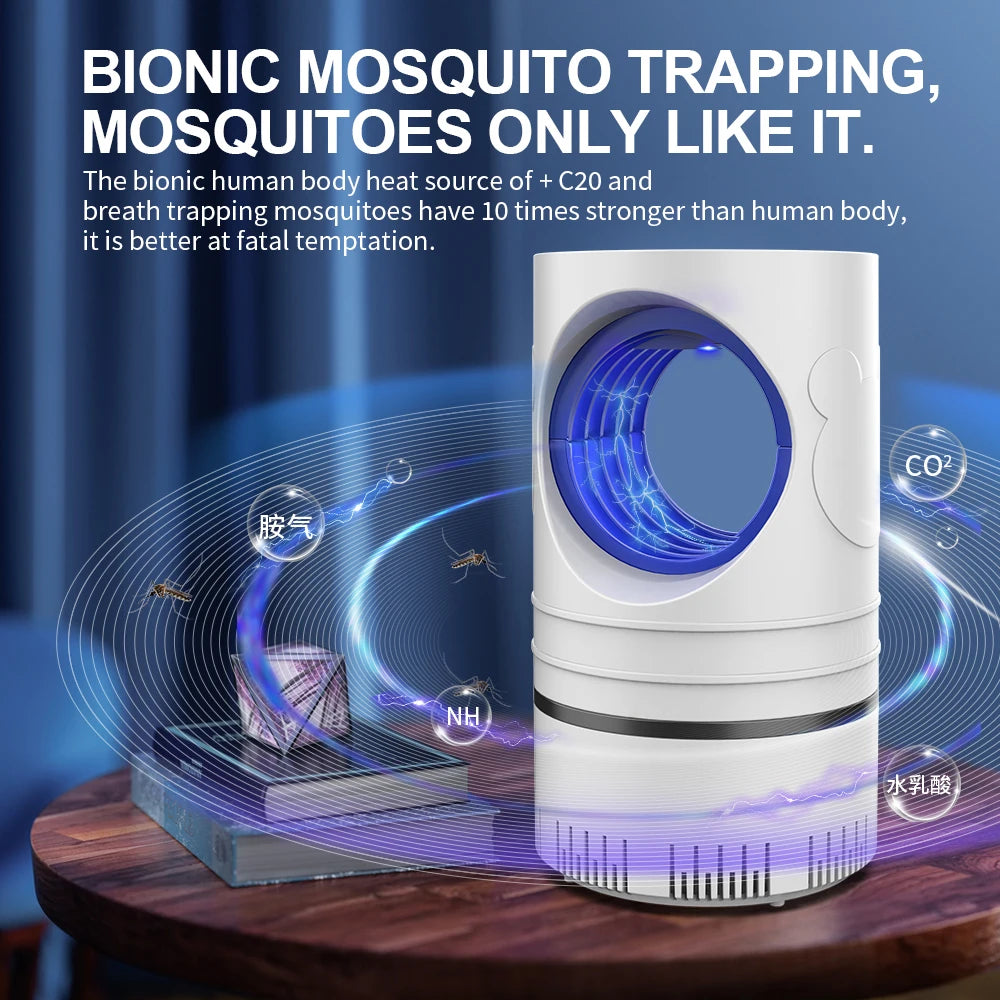 USB Electric Mosquito & Fly Trap Lamp