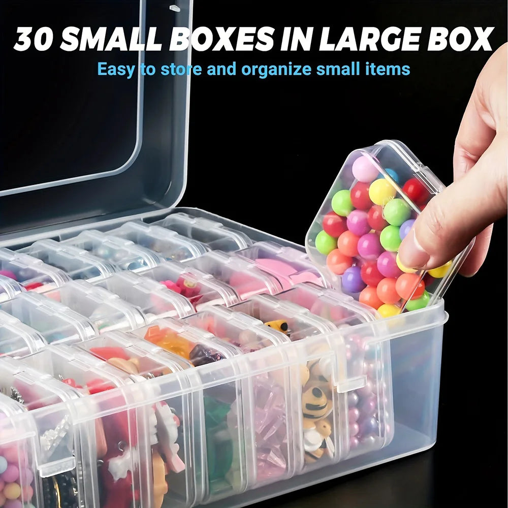 Multifunctional Diamond Painting & Jewelry Storage Box