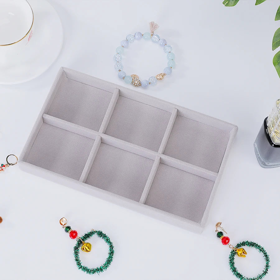 Flocking Jewelry Storage Tray
