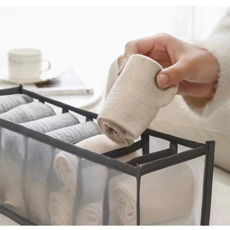 Multi-Grid Underwear Storage Organizer