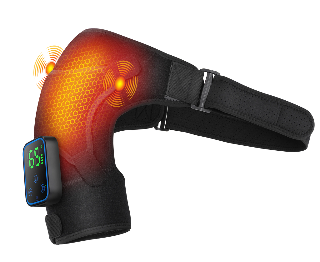 Heated Shoulder Massager with App Control